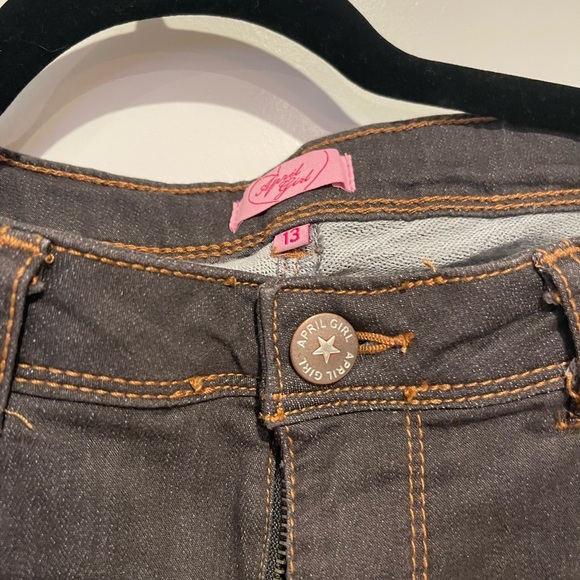 Women's Distressed Black Jeans - Picture 4 of 5